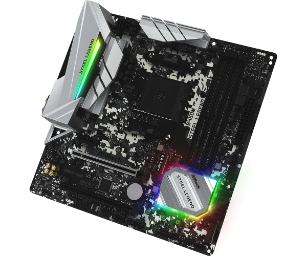 Motherboard Asrock B450m Steel Legend Am4