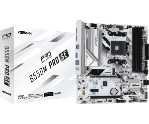 Motherboard Asrock B550m Pro Se Ddr4 Am4