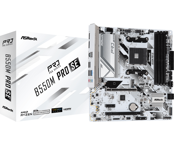 Motherboard Asrock B550m Pro Se Ddr4 Am4