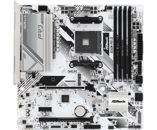 Motherboard Asrock B550m Pro Se Ddr4 Am4