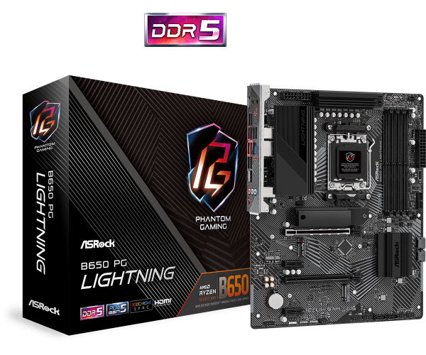 Motherboard Asrock B650 Pg Ligthning Ddr5 Am5