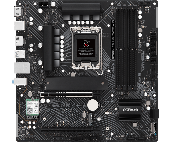 Motherboard Asrock B760m Pg Lightning Wifi Ddr5 S1Motherboard Asrock B760m Pg Lightning Wifi Ddr5 S1