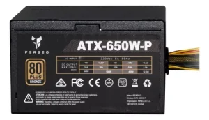Fuente Perseo 650w 80 Plus Bronze