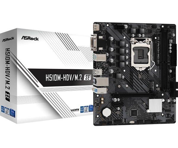 Motherboard Asrock Intel H510m-hdv M.2 Se S1200