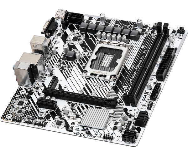 Motherboard Asrock H610m-hdv/m.2+ D5 S1700