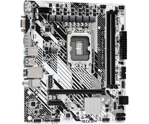 Motherboard Asrock H610m-hdv/m.2+ D5 S1700