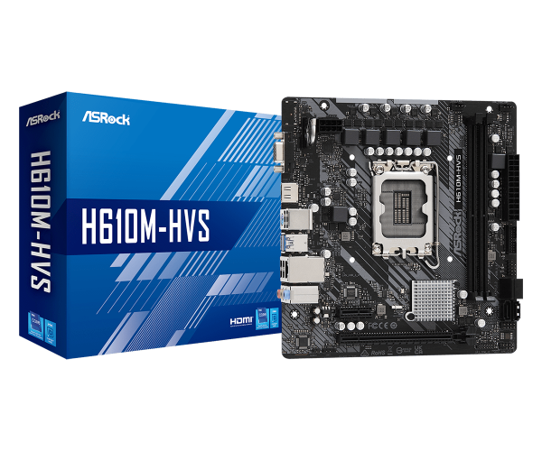 Motherboard Asrock Intel H610m-hvs S1700