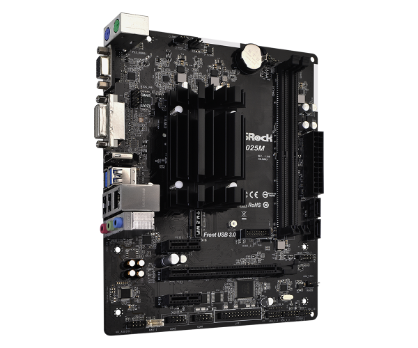 Motherboard Asrock J4025m Dual-Core Ddr4