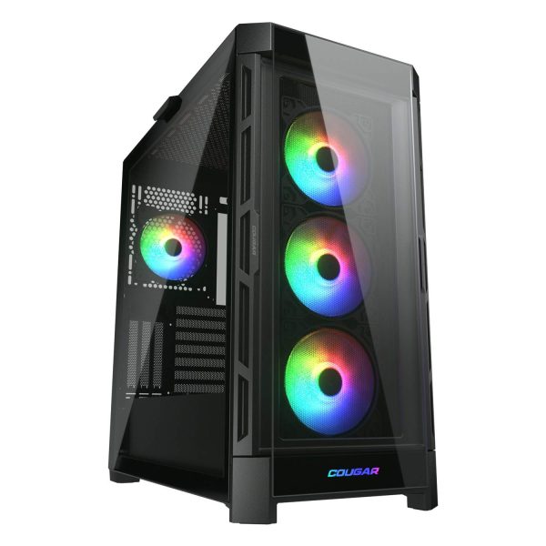 Gabinete Cougar Duoface Pro Rgb Black