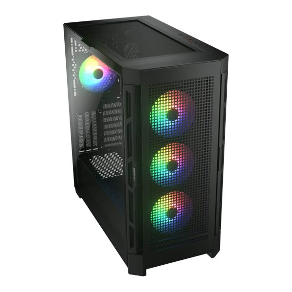 Gabinete Cougar Duoface Pro Rgb Black