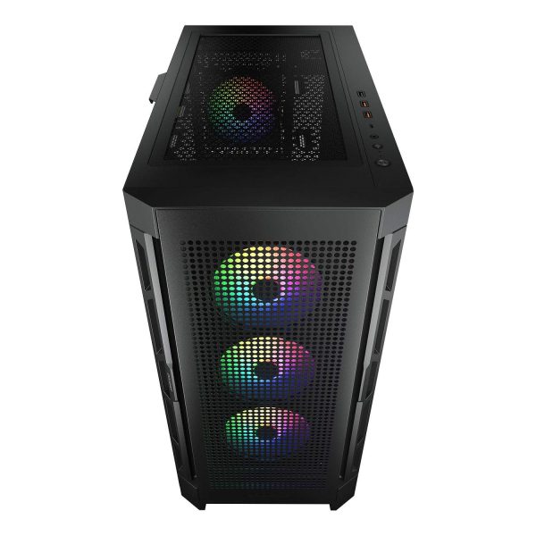Gabinete Cougar Duoface Pro Rgb Black
