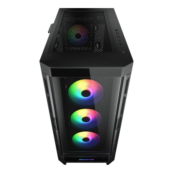 Gabinete Cougar Duoface Pro Rgb Black