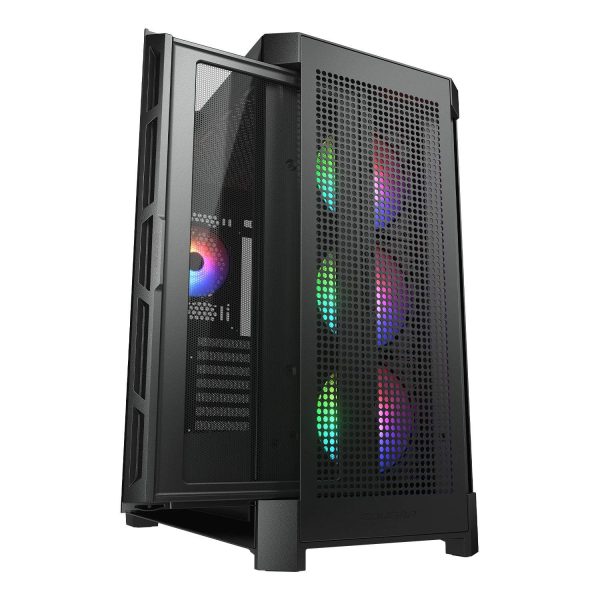 Gabinete Cougar Duoface Pro Rgb Black