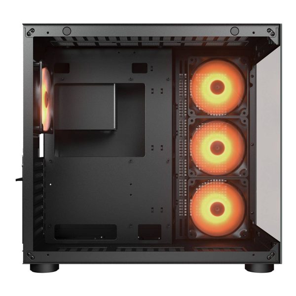 Gabinete Cougar Fv150 Rgb Black