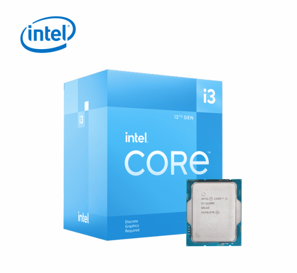 Cpu Intel Core I3 12100f S1700 S/video 12va G. Box