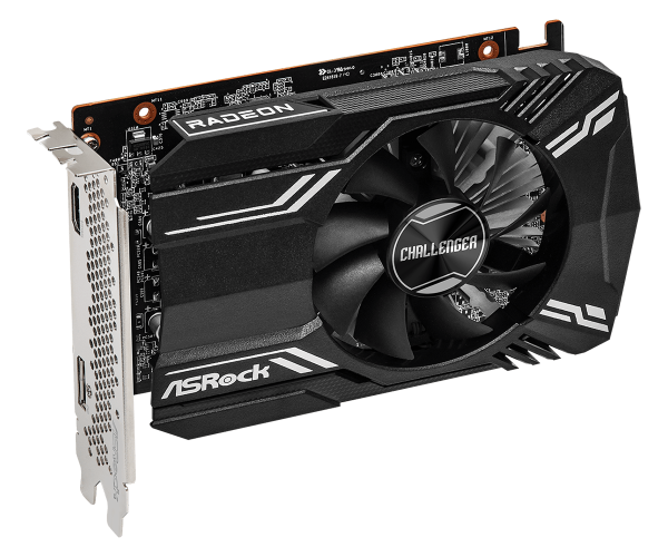 Tarj.vga Asrock Amd Rx 6400 Challenger 4gb Gddr6