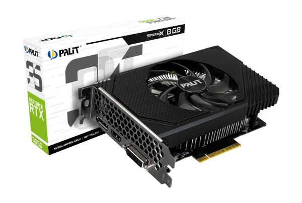Tarj. Vga Palit Nvidia Rtx 3050 Stormx 8gb Gddr6