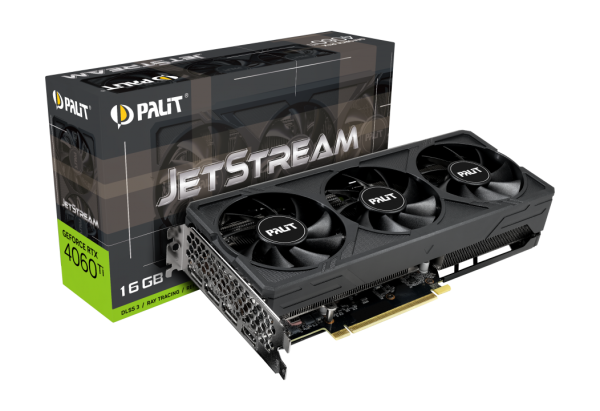 Tarj.Vga Palit Nvidia Rtx 4060ti Jetstream 16gb