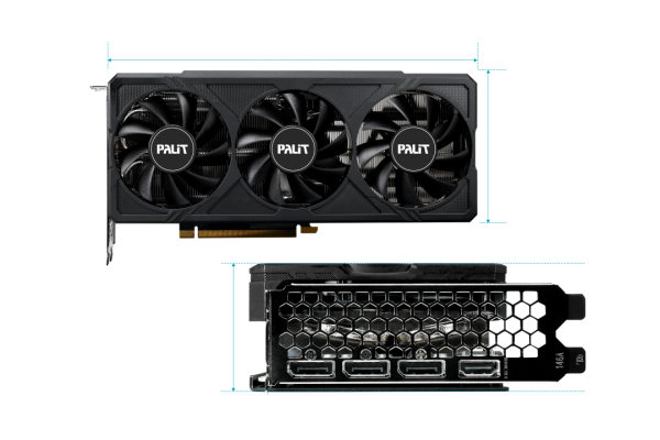 Tarj.Vga Palit Nvidia Rtx 4060ti Jetstream 16gb