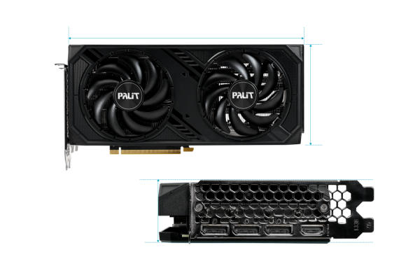 Tarj. Vga Palit Nvidia Rtx 4070 Super Dual 12gb G6