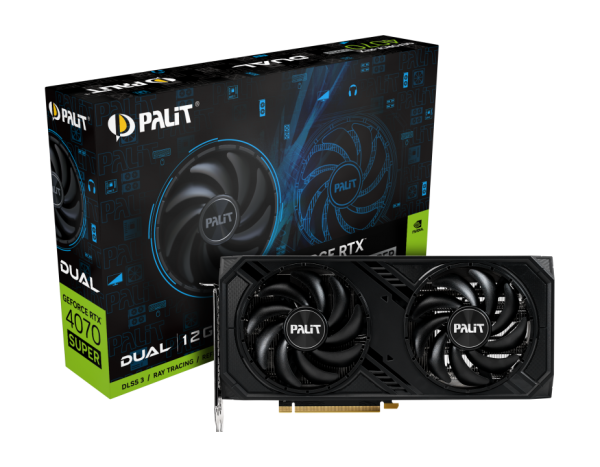 Tarj. Vga Palit Nvidia Rtx 4070 Super Dual 12gb G6