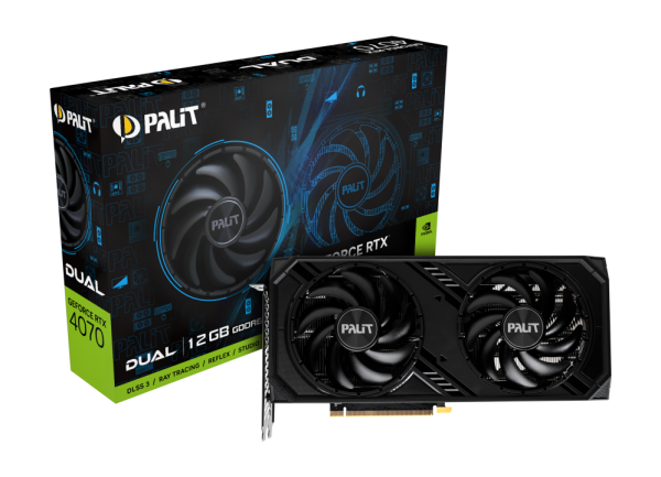 Tarj. Vga Palit Nvidia Rtx 4070 Dual 12gb GDDR6