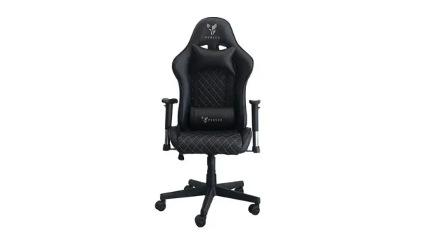 Silla Perseo Pegasus Negro/Plateado