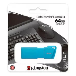 Pendrive Kingston USB 3.2 flash drive 64 GB Neon azul