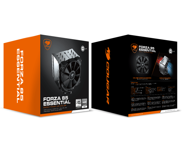 Disipador Cpu Cougar Forza 85 MHP120 Essential