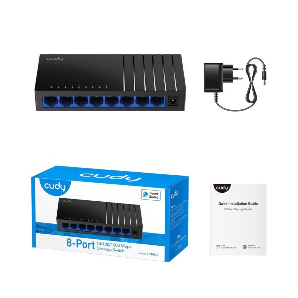 Switch Cudy 8 Puertos Gigabit
