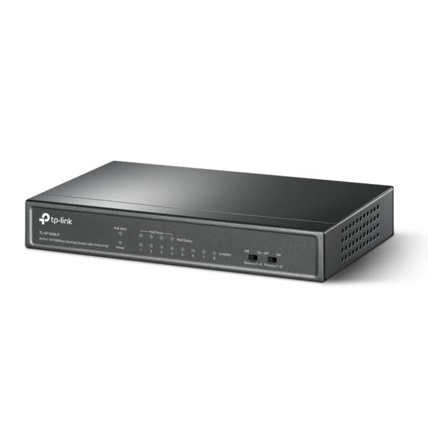 Switch Tp-link Sf1008lp 8 Puertos 10/100 4 Poe