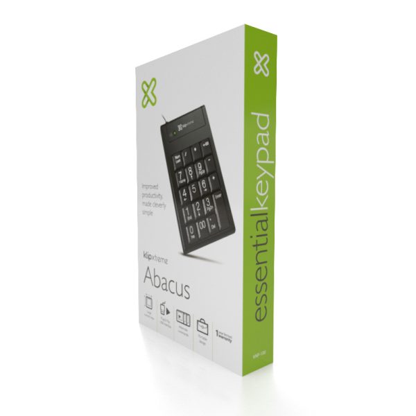 Klip Xtreme KNP-100 Abacus - Teclado Numérico USB