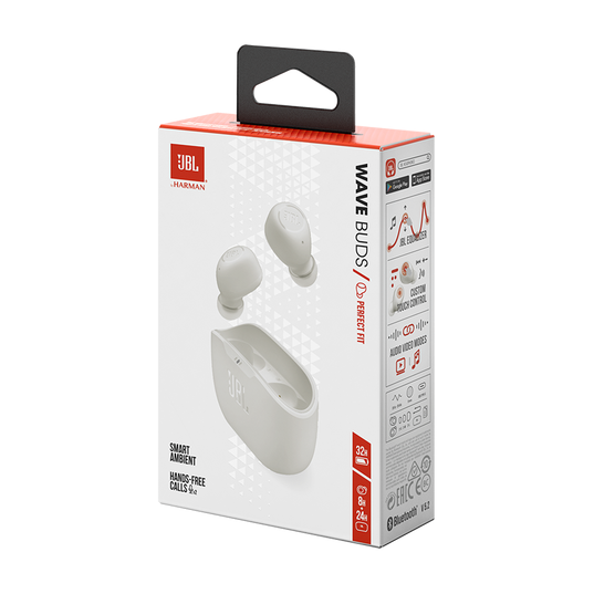 Auriculares internos JBL WaveBuds 2 Blanco