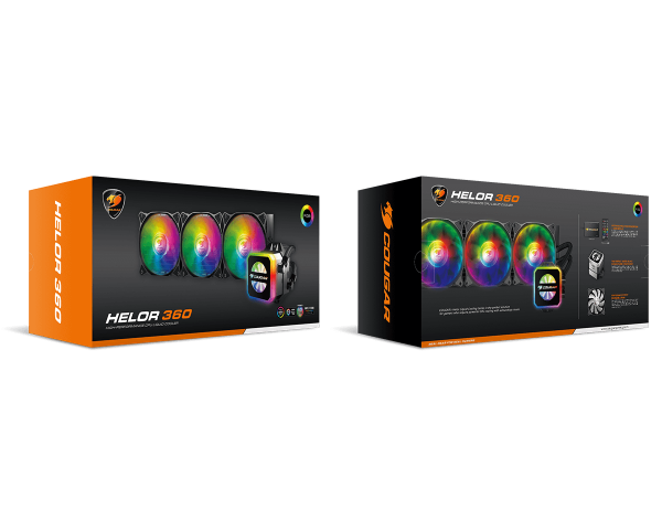 Water Cooling Cougar Helor 360