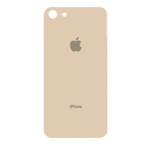 Tapa de Batería iPhone 8 Dorado NASAN sin Lente + Colocación Incluida