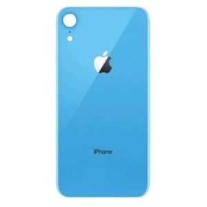 Tapa de Batería iPhone XR Azul NASAN sin Lente + Colocación Incluida
