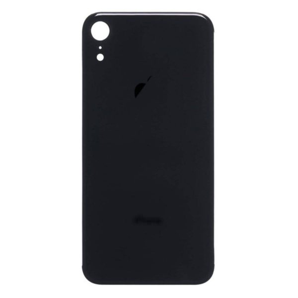 Tapa de Batería iPhone XR Negro NASAN sin Lente + Colocación Incluida