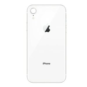 Tapa de Batería iPhone XR Blanco NASAN sin Lente + Colocación Incluida