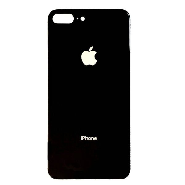 Tapa de Batería Apple iPhone 8 Plus Negro NASAN sin Lente + Colocación Incluida