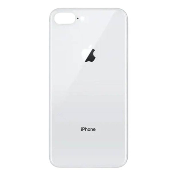 Tapa de Batería Apple iPhone 8 Plus Blanco NASAN sin Lente + Colocación Incluida