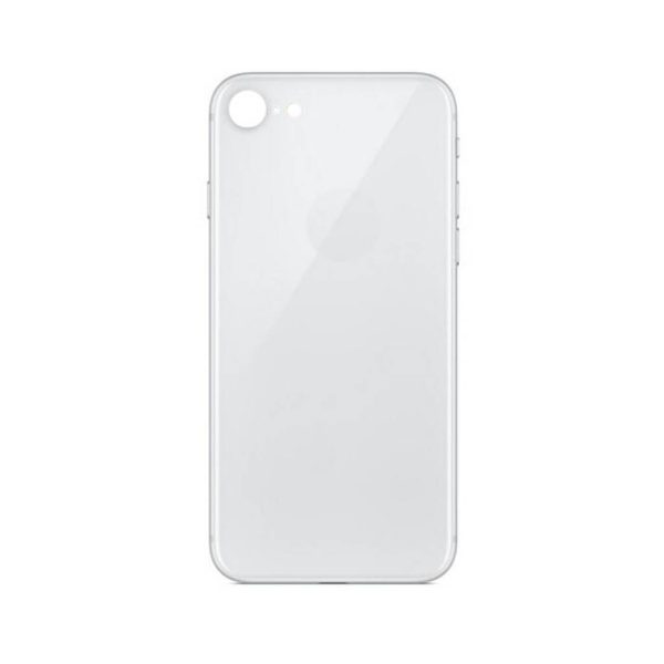 Tapa de Batería iPhone 8 Blanco NASAN sin Lente + Colocación Incluida