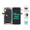 Display Apple iPhone 11 Pro Max (Incell High End) Comp. Negro + Colocación incluida + Vidrio de regalo
