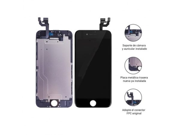 Display iPhone 6 (Genérico ESR) Negro – Servicio de Colocación Incluido