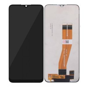 Pantalla Samsung A025F/A025M/A02s Comp. Negro – Instalación Inc. + Vidrio Templado