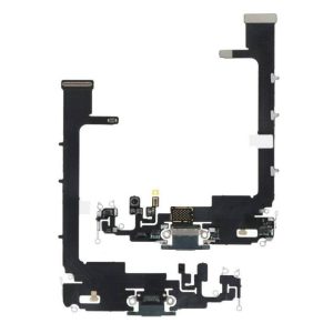 Flex de carga Iphone 11 Pro Generico Negro + Colocación Incluida