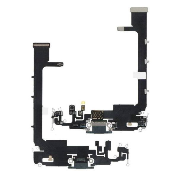 Flex de carga Iphone 11 Pro Generico Negro + Colocación Incluida