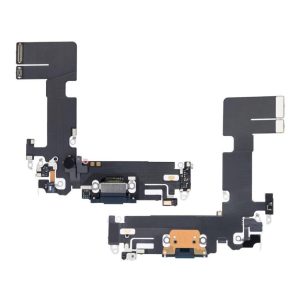 Flex de carga Iphone 13 Generico Negro + Colocación Incluida