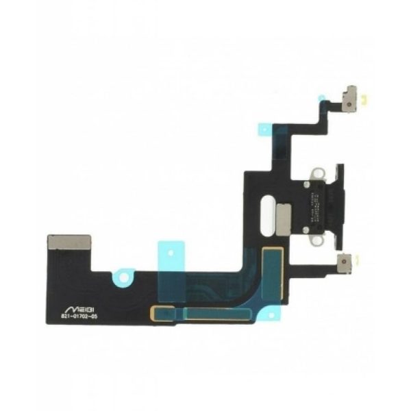 Flex de carga Iphone Xr Generico Negro + Colocación Incluida