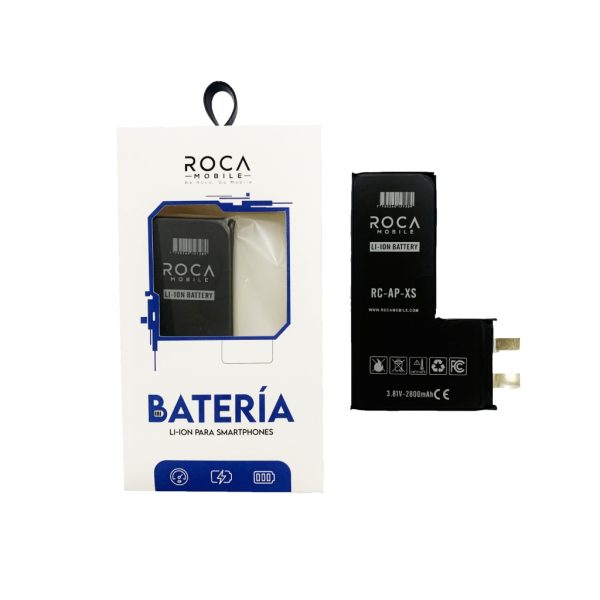 Batería Roca Compatible iPhone Xs 2800mAh Sin Flex + Colocación Incluida