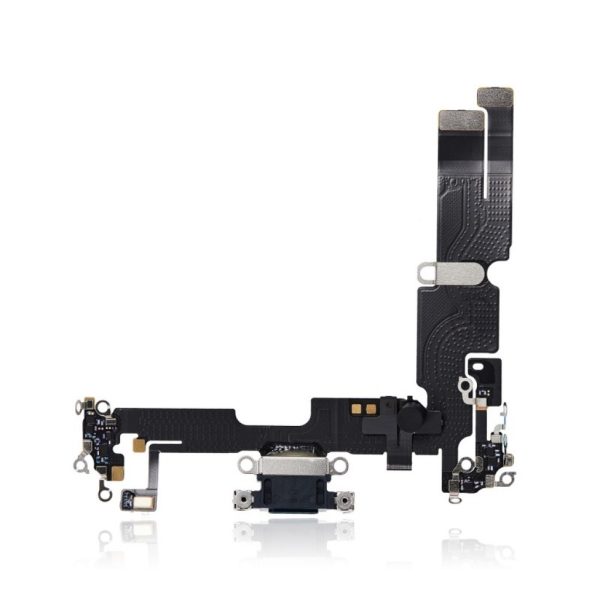 Flex de carga Iphone 14 Plus Generico Negro + Colocación Incluida